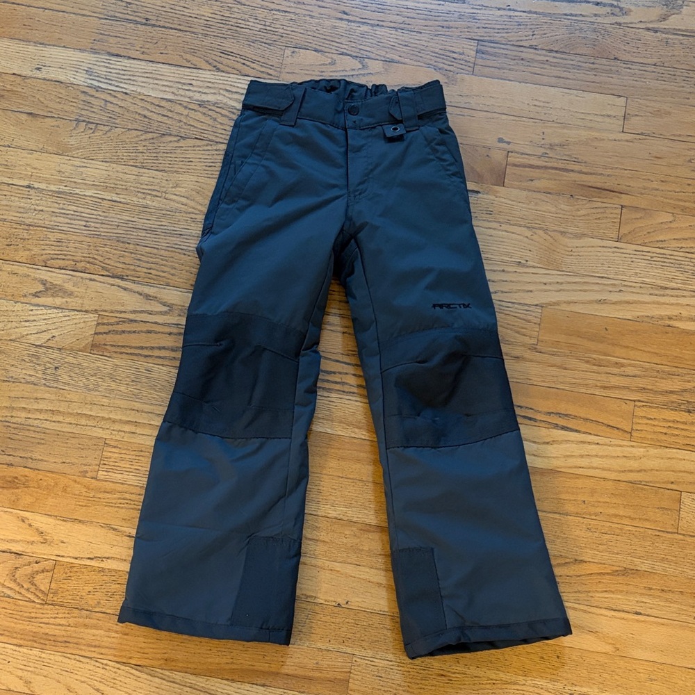 Arctix Kids Black Snow Pants, Small